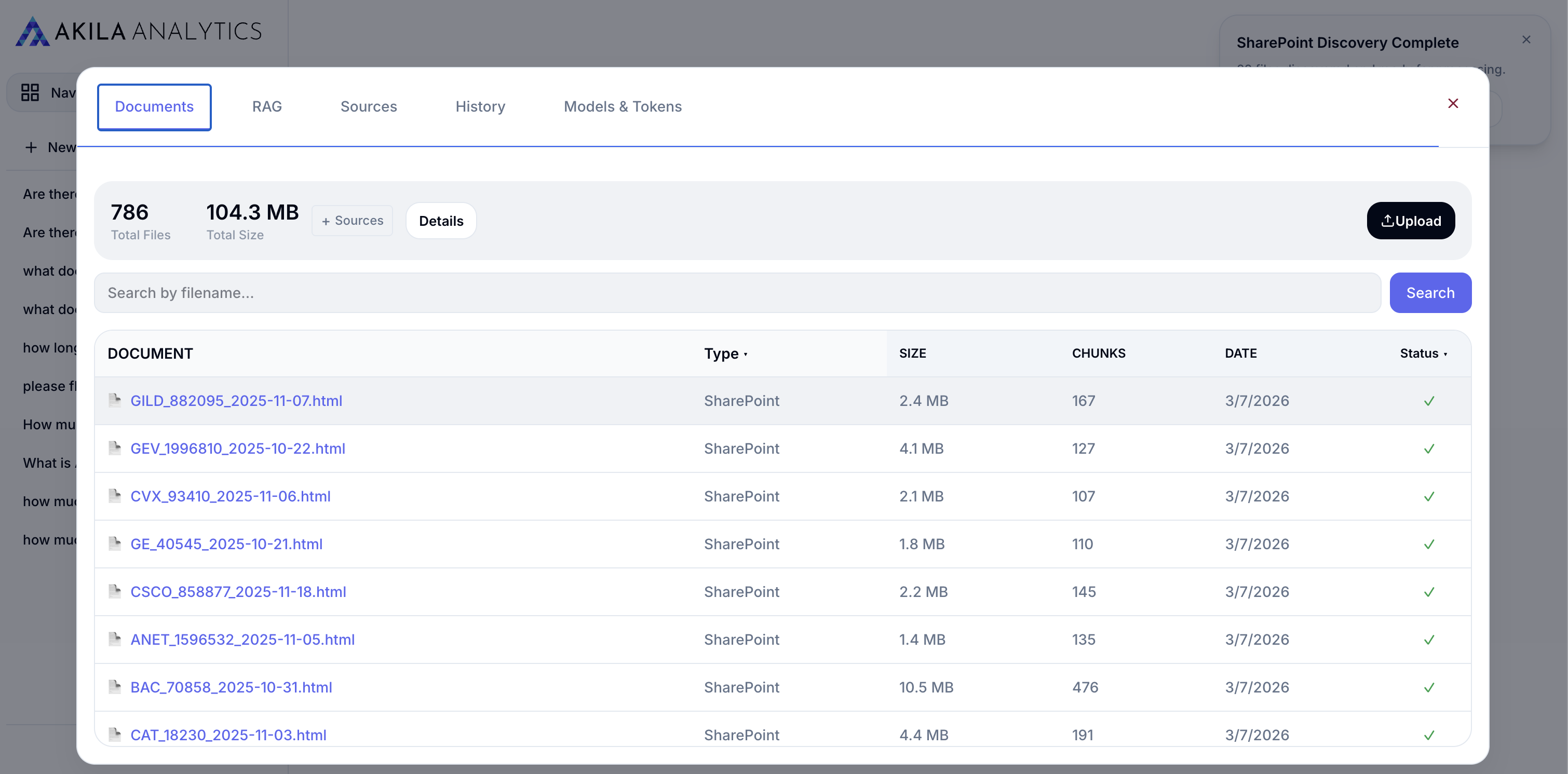 Akyla — unified document management across SharePoint, legacy file shares, and internal drives